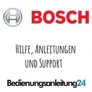 bosch anleitung|Bosch Anleitungen, Hilfe & Support